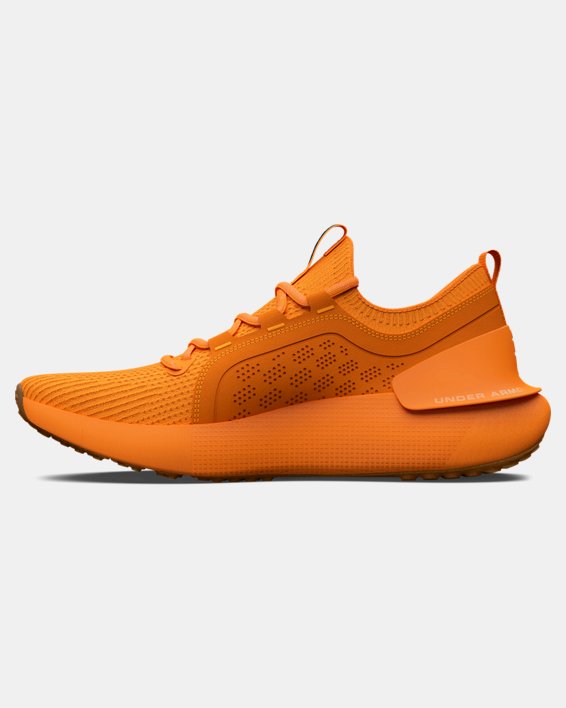 Men's UA HOVR™ Phantom 3 SE Suede Running Shoes in Orange image number 1